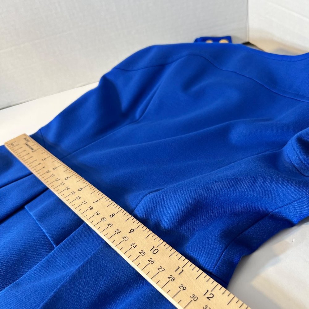Trina Turk Royal Blue Dress Size 0 - Picture 10 of 11